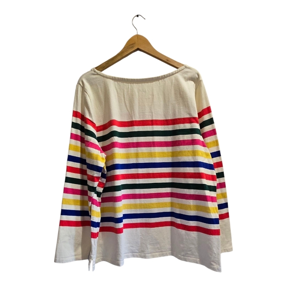 Striped Multicolor Women's Top - Picture 2 of 8